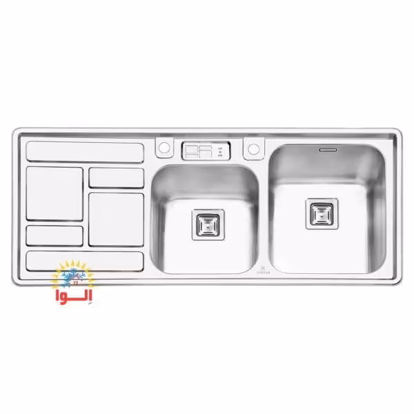 سینک پرنیان استیل مدل PS 1211 توکار