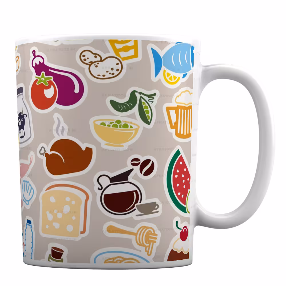 لیوان سرامیکی با عکس فانتزی کد M28