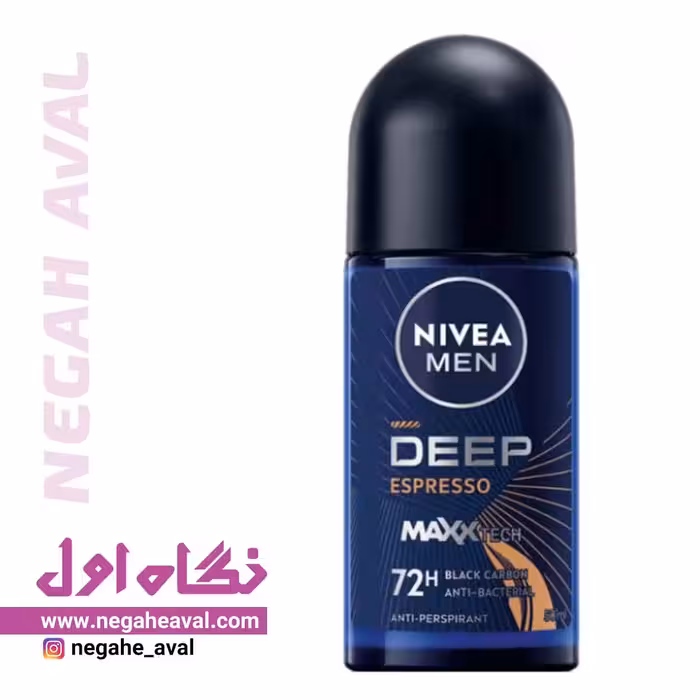 رول ضدتعریق مردانه 72 ساعته Deep Espresso نیوآ