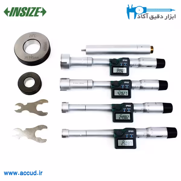 میکرومتر داخل سه فک دیجیتال 50-20 میلی متر INSIZE (اینسایز) مدل 3127-504