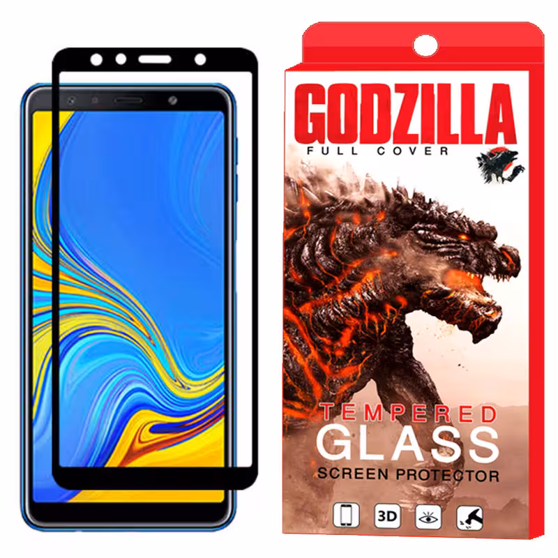 محافظ صفحه نمایش گودزیلا مدل GGF مناسب برای گوشی موبایل سامسونگ Galaxy A7 2018