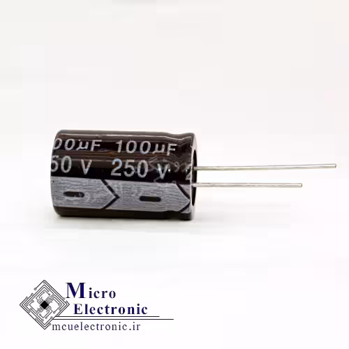 خازن الکترولیت 100uF 250v