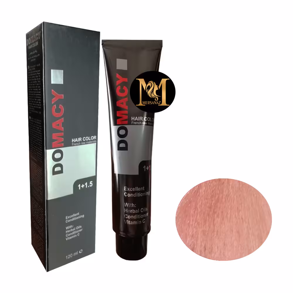 رنگ مو دوماسی شماره 8.061 حجم 120 ميلی ليتر رنگ كالباسی