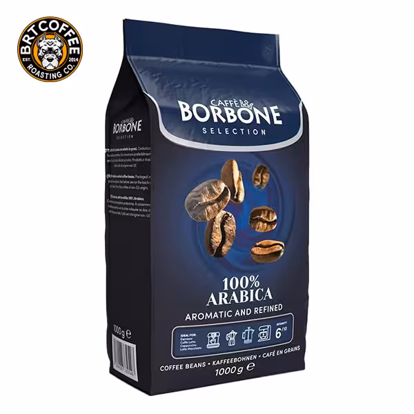 دان قهوه 100 عربیکا 1KG BORBONE