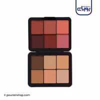 پالت 12 رنگ کرمی کانتور و رژگونه فیوچر میکاپ