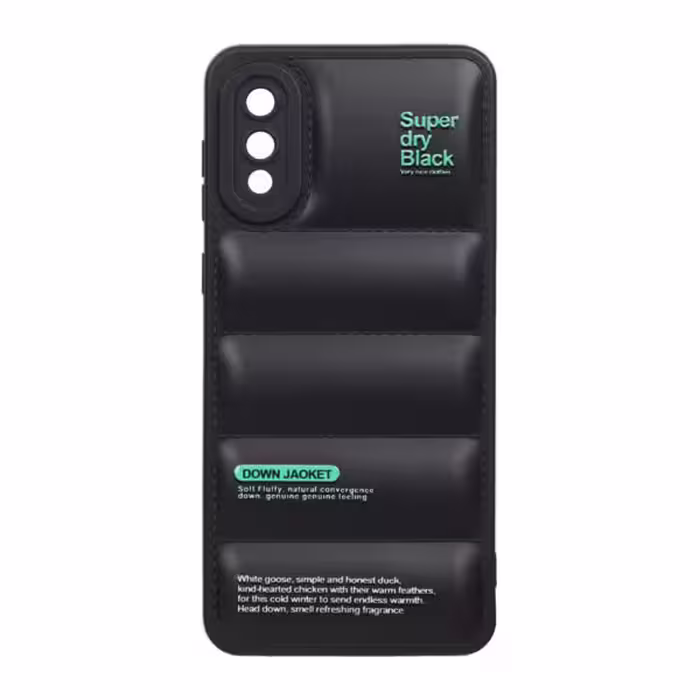 قاب پافر Script مدل Samsung Galaxy A02 – M02 – مشکی-کد3970