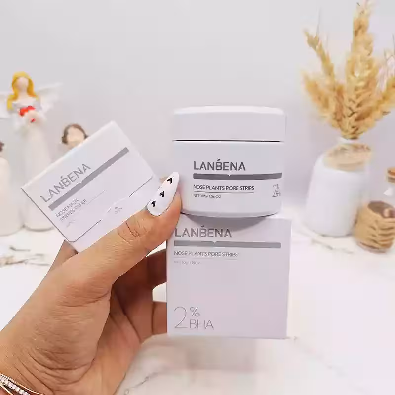 ماسک بینی لانبنا حاوی 2%BHA همراه 60 عدد کاغذ کد 2494