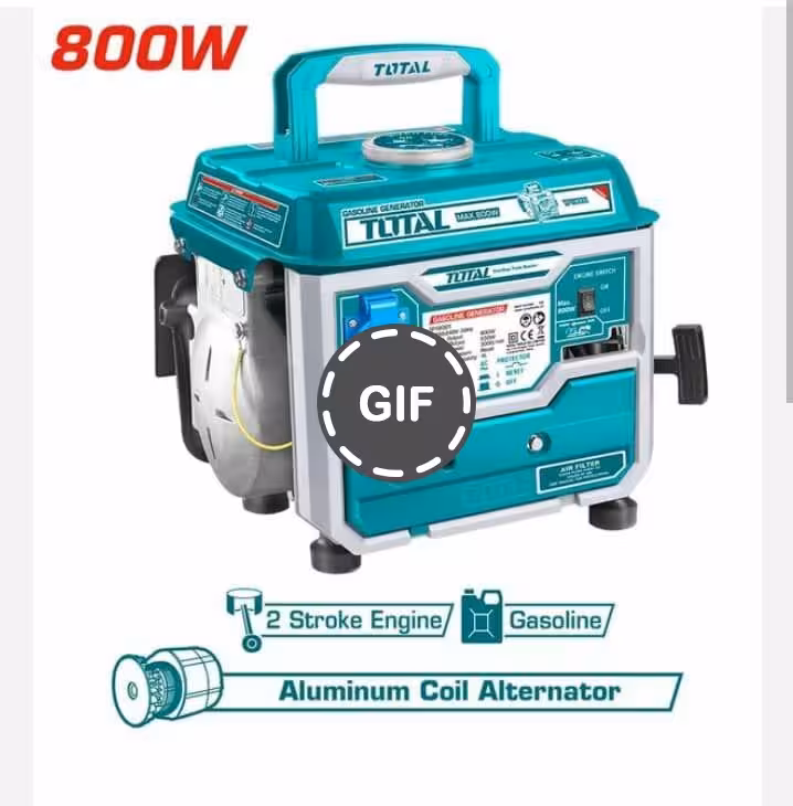 موتور برق مینی توتال 800 وات مدل TP18001