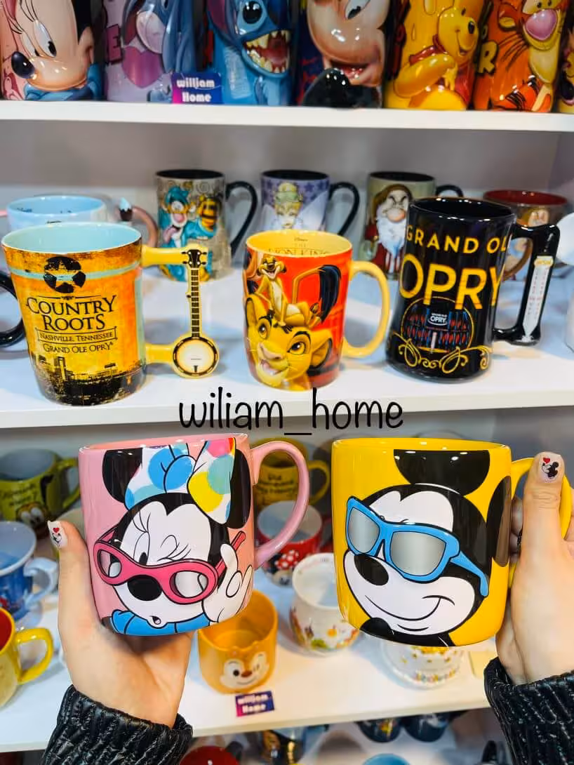 ماگ دیزنی میکی و مینی عینکی