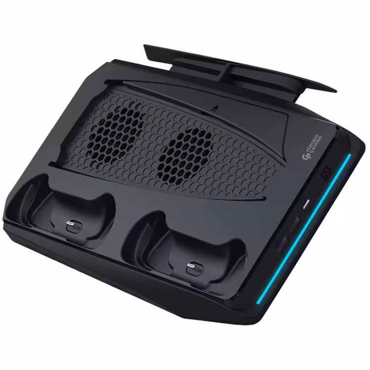 استند و شارژر PS5 برند Porodo PDX114