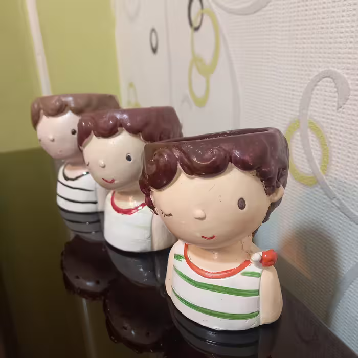 گلدان فانتزی عروسکی 