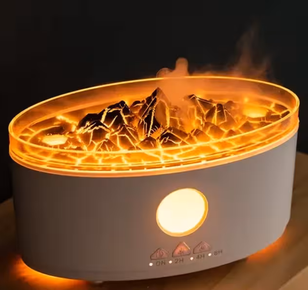 دستگاه بخور سرد حلقه ساز آتشفشان مدل Lamp Smoke Ring