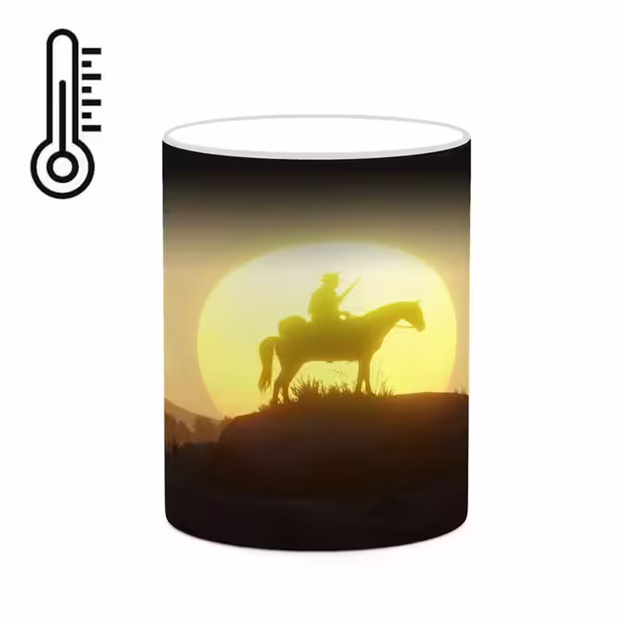 ماگ حرارتی   بازی رد دد Red Dead Redemption II کد mgh30066