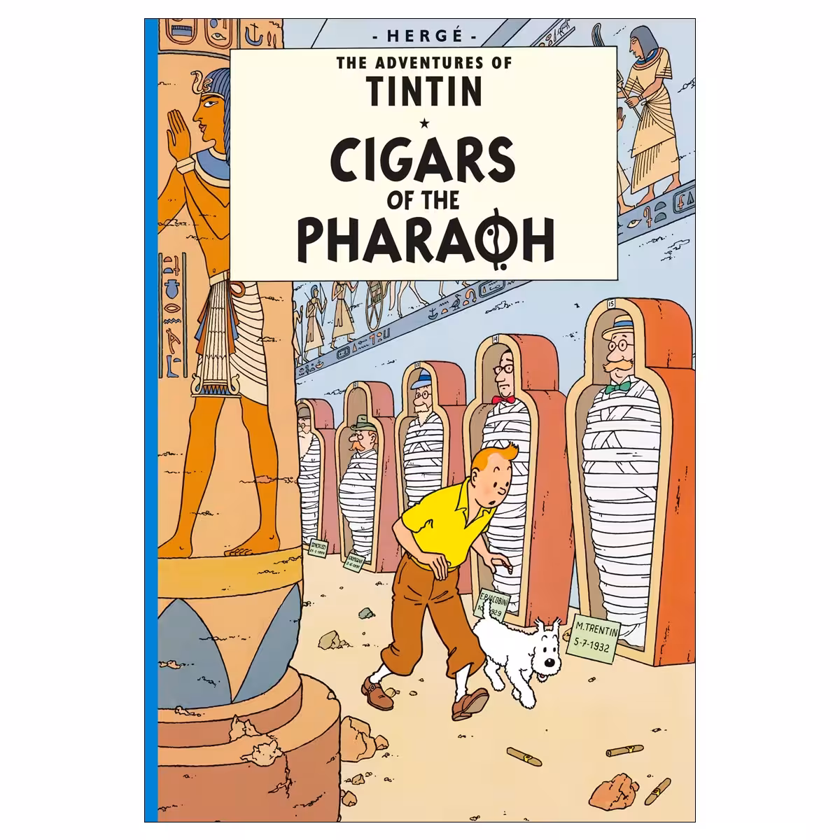 کتاب Tintin Cigars of the Pharaoh