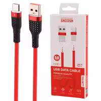 کابل تایپ سی فست شارژ Shoosh SH141C  5A 1.1m