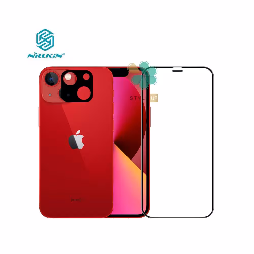 محافظ صفحه و گلس لنز گوشی آیفون Apple iPhone 13 Mini برند نیلکین