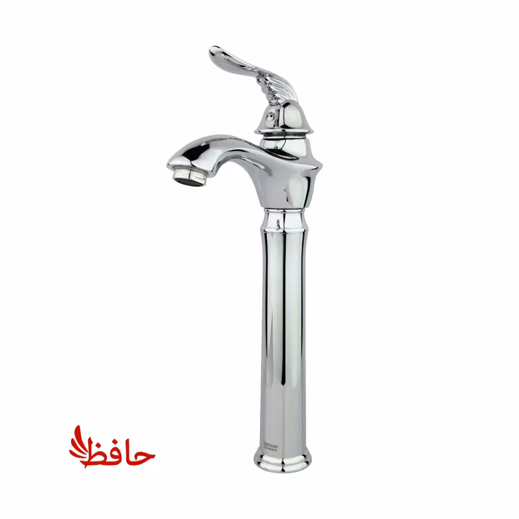 شیر روشویی پایه بلند راسان مدل پریمو کروم