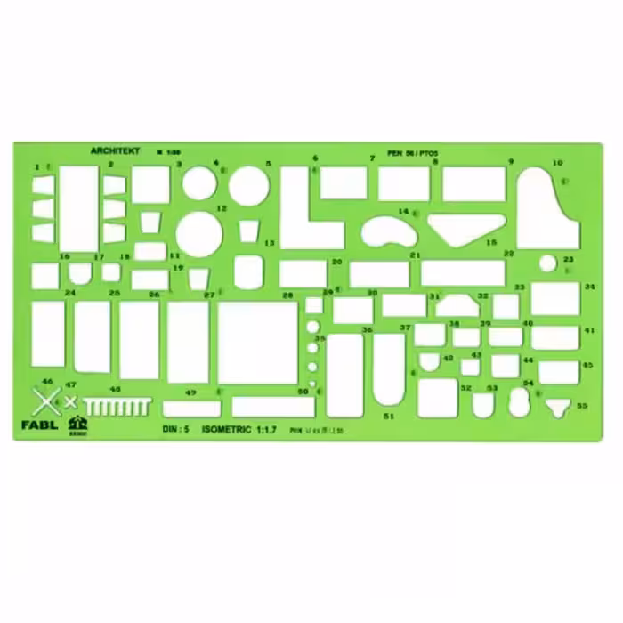 شابلون مبلمان 1/100 فابل