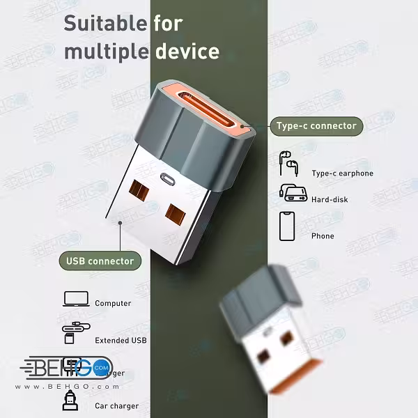 مبدل USB-C به USB الدینیو مدل LC150