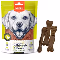 تشویقی سگ ونپی طعم گوشت گاو مدل Toothbrush Chews