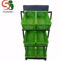 استند و قفسه میوه و تنقلات