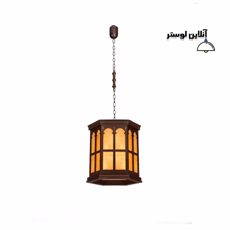 آویز چوبی آرک تک شعله دارکار