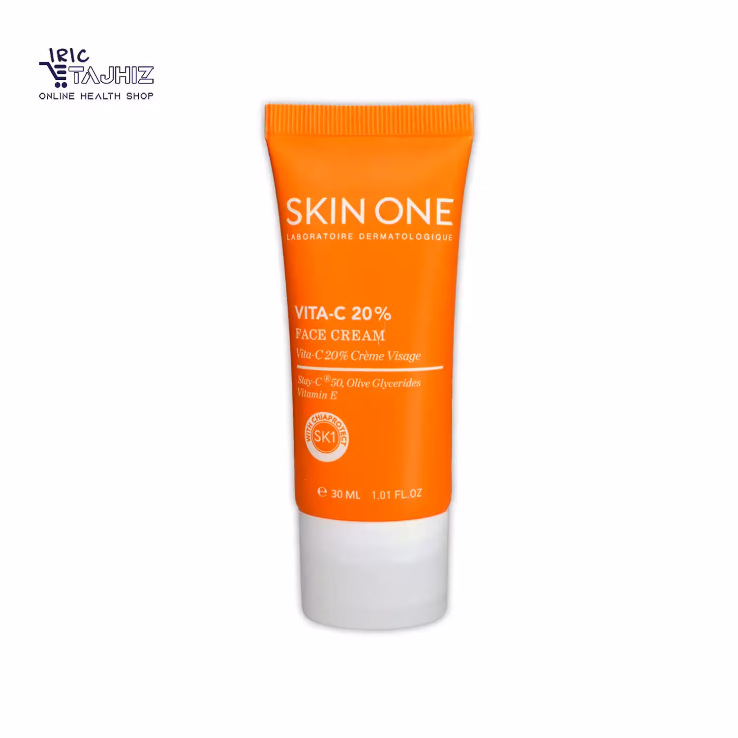 کرم صورت ویتامین سی 20 درصد اسکین وان SKIN ONE حجم 30 میلی لیتر