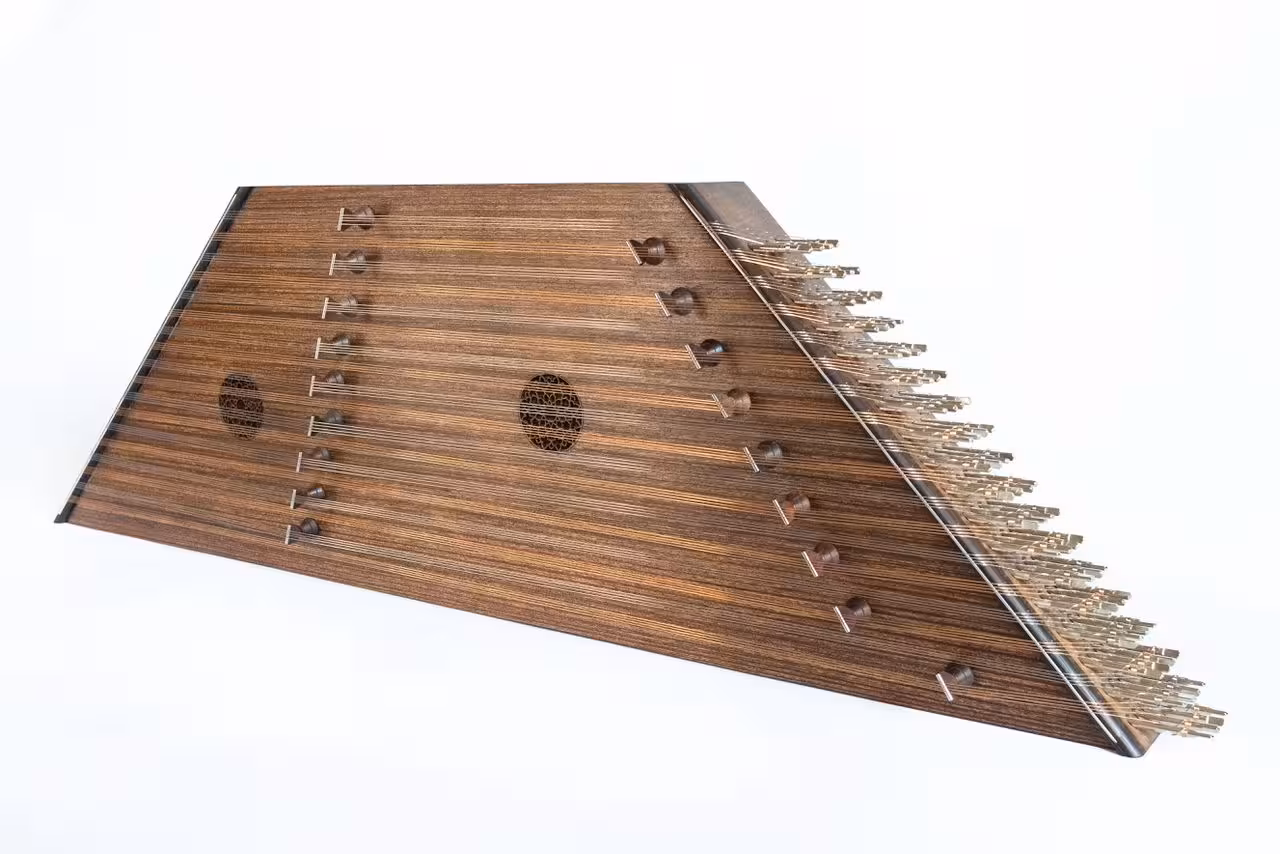 سنتور استاد حمید موسوی مدل زبرانو