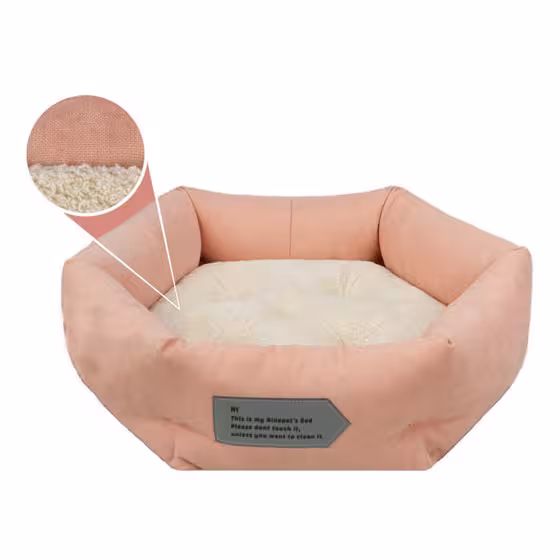 جای خواب نیناپت مدل کوتو سایز 1 رنگ گلبهی روشن