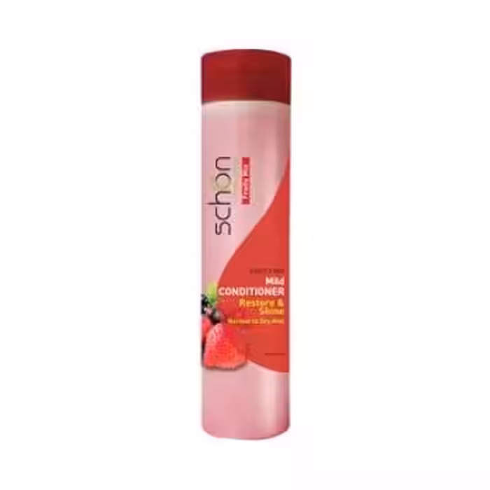 نرم کننده کرمی میکس فروت شون 400میل|Schon Fruity Mix Mild Conditioner 400ml