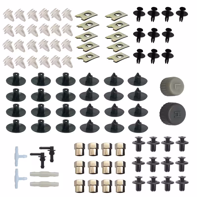 خار رودری شلگیر رابط آبپاش و عایق کاپوت خودرو بیلگین مدل R100 مناسب برای رنو ال 90 بسته 100 عددی | کالا مکس