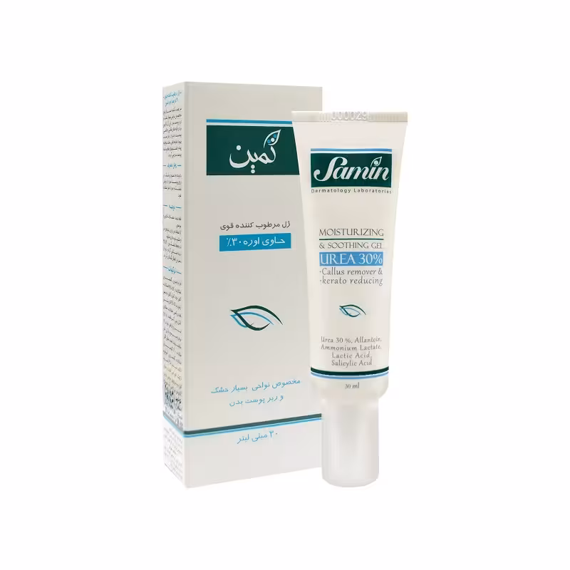 ژل مرطوب کننده قوی اوره 30% ثمین