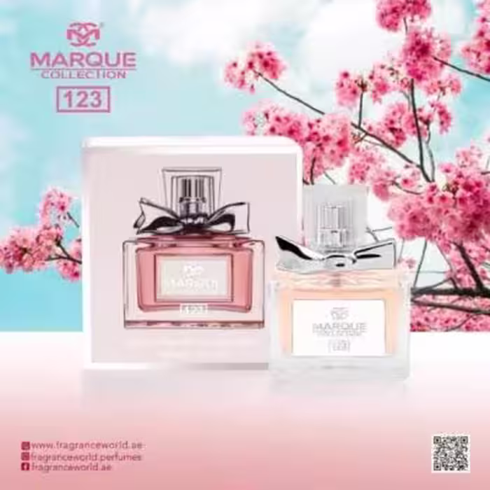 ادکلن مارکویی زنانه 123 میس دیور چری 30 میل