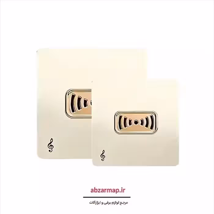 زنگ ملودی مدل کریستال صدفی طلایی آسیا الکتریک