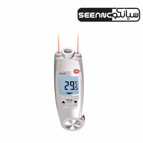 دماسنج لیزری مواد غذایی باپراب سرخود مدل testo 104-IR