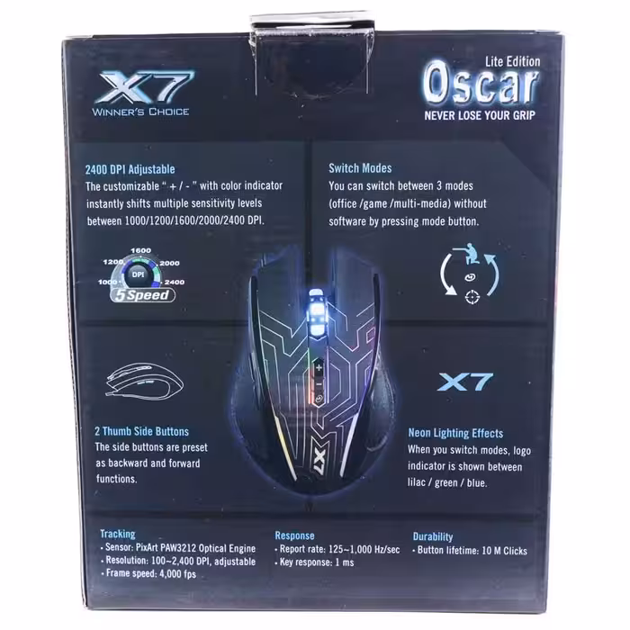 ماوس گیمینگ ای فورتک مدل X87