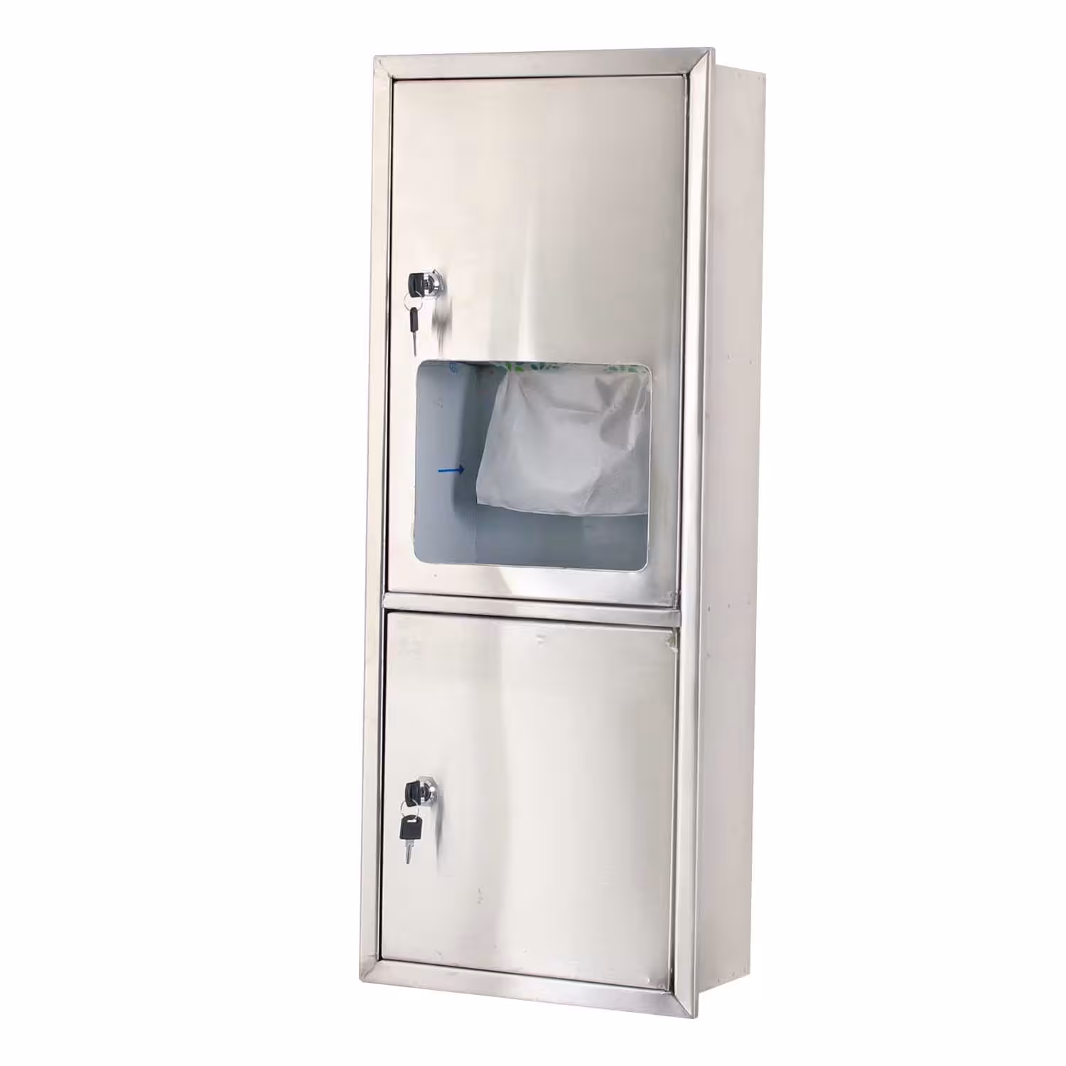 ست مخزن دستمال و سطل زباله توکار J9