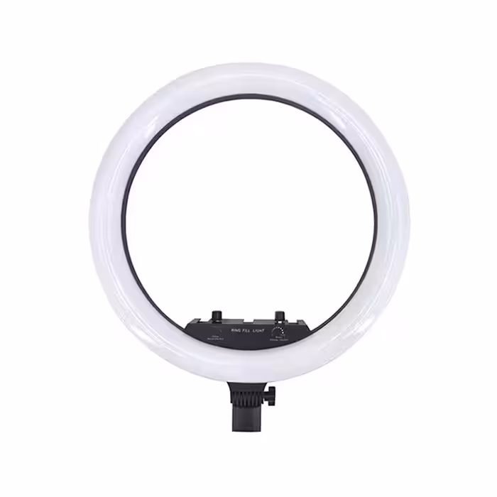 رینگ لایت بدون پایه مدل MJ18 RGB Ring Light