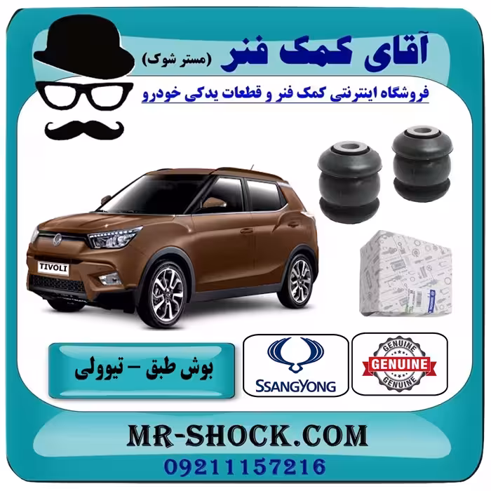 بوش کوچک طبق پایین سانگ یانگ تیوولی مدل 2015-2018 برند اصلی سانگ یانگ موتور با تضمین اصالت^