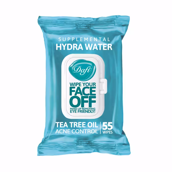 دستمال مرطوب پاک کننده آرایش چشم و صورت دافی 55 عددی