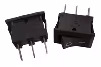 کلید راکر دو حالته سه پایه 6 آمپر 15*21 برند ZX