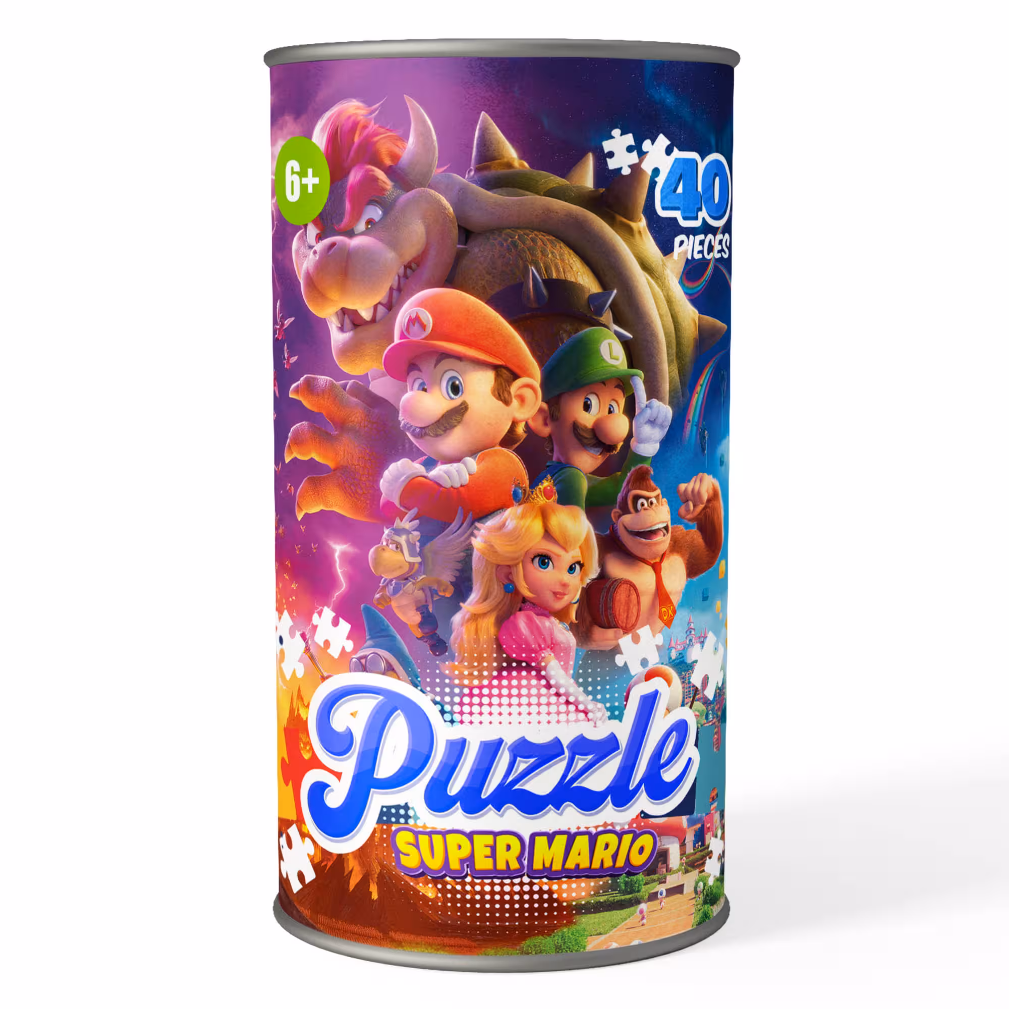 پازل 40 تکه کارتون سوپرماریو