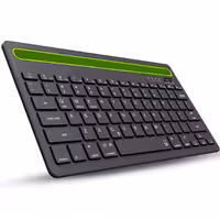 کیبورد بلوتوثی مدل K108 با استند موبایل و تبلت «اورجینال – ارسال 1 ساعت»
