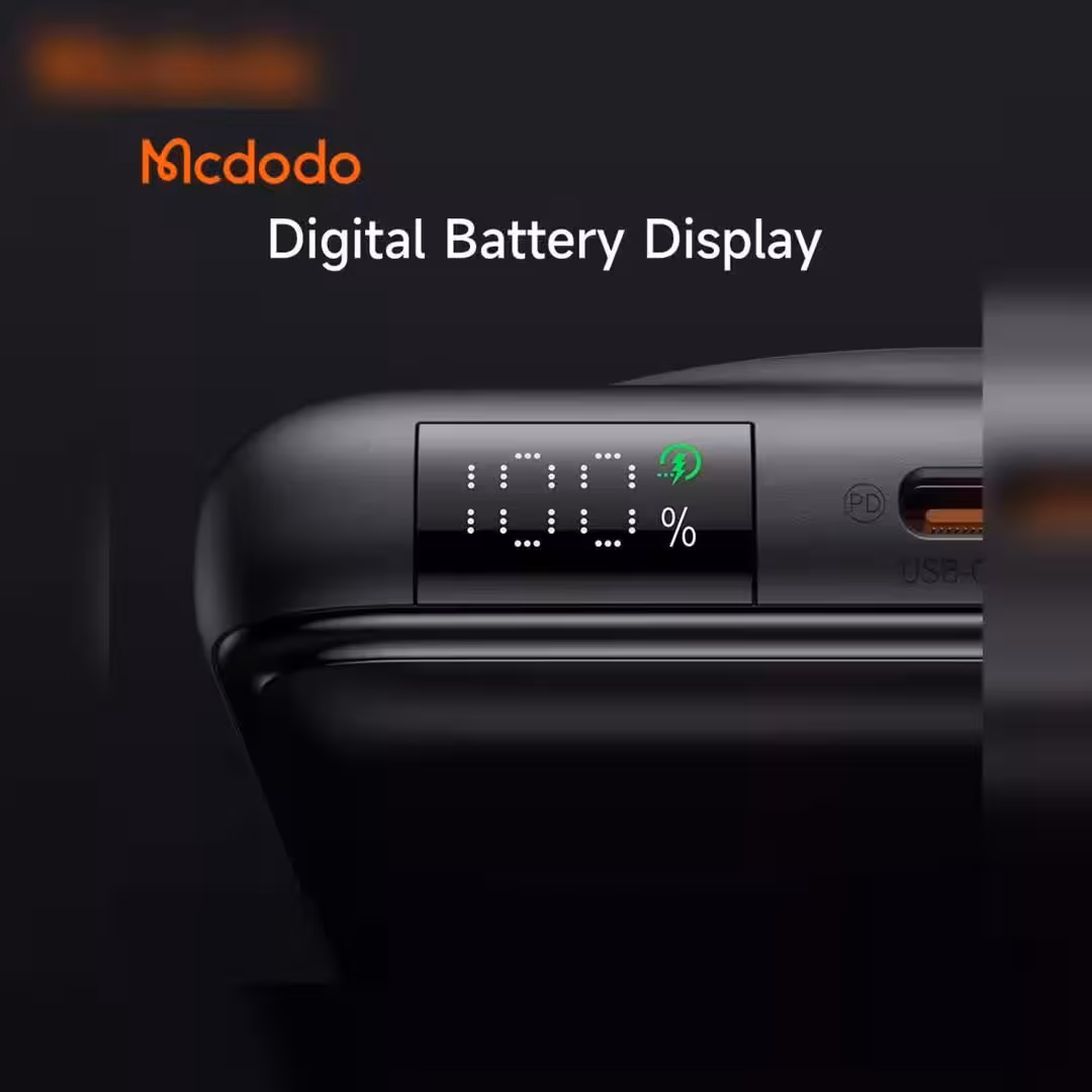 پاور بانک مک دودو مدل mc-632 ظرفیت 10000 میلی آمپر ساعت