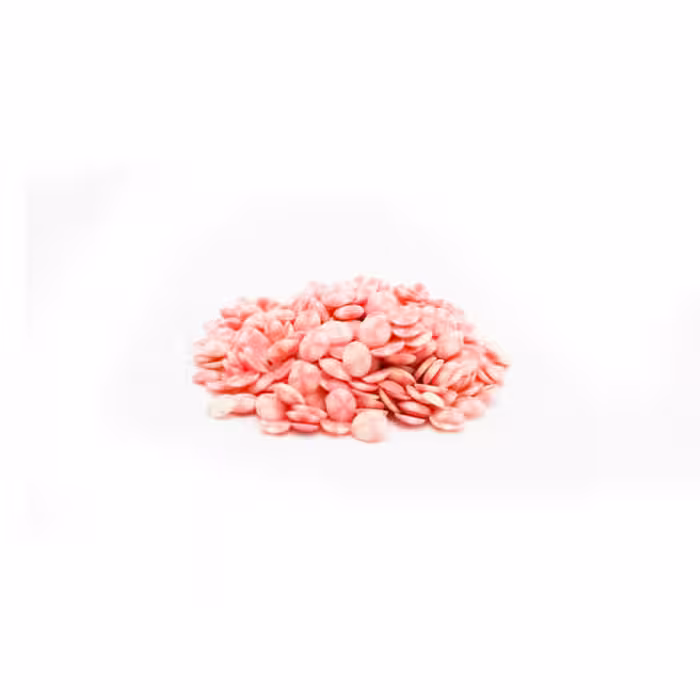 شکلات چیپسی دورنگ توت فرنگی