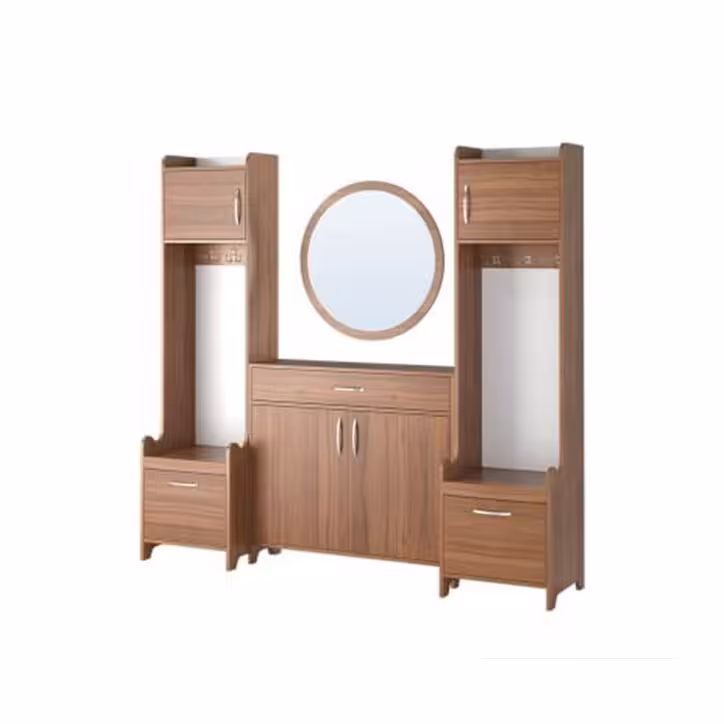 جالباسی و جاکفشی آینه دار مدلp320