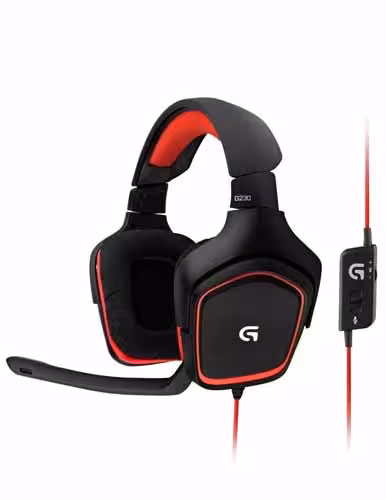 هدفون مخصوص بازی لاجیتک Headset Gaming Logitech G 230