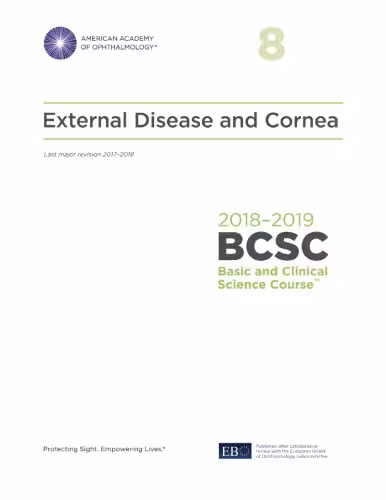 خرید و دانلود نسخه کامل کتاب 2018-2019 BCSC (Basic and Clinical Science Course), Section 08: External Disease and Cornea