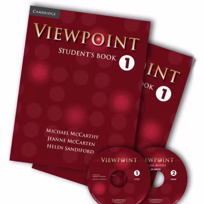 کتاب زبان ویو پوینت 1  viewpoint همراه با کتاب کار و سی دی
