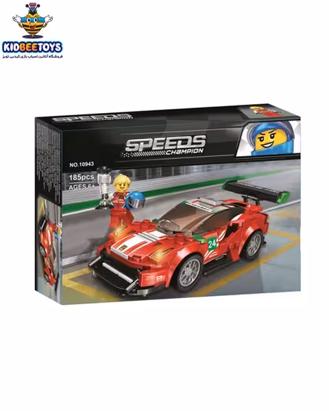 اسباب بازی لگو ماشین مسابقه